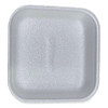 Meat Trays, #1, 5.38 X 5.38 X 1.07, White, Foam, 500/carton