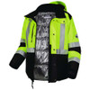 Glowear Class 3 Hi-vis Winter Jacket With Amplifire Heat Reflective Lining, 5x-large, Lime Glowear Class 3 Hi-vis Winter Jacket With Amplifire Heat Reflective Lining, 5x-large, Lime