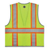 Glowear 8246z-s Single Size Class 2 Two-tone Mesh Vest, Polyester, 3x-large, Lime