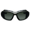 Skullerz Loki Anti-scratch/anti-fog Convertible Safety Spoggles With Strap, Matte Black Frame, Smoke Polycarbonate Lens Skullerz Loki Anti-scratch/anti-fog Convertible Safety Spoggles With Strap, Matte Black Frame, Smoke Polycarbonate Lens