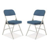 3200 Series Fabric Dual-hinge Folding Chair, Supports Up To 300 Lb, Regal Blue Seat, Regal Blue Back, Gray Base, 2/carton 3200 Series Fabric Dual-hinge Folding Chair, Supports Up To 300 Lb, Regal Blue Seat, Regal Blue Back, Gray Base, 2/carton