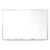 Magnetic Porcelain Whiteboard With Aluminum Frame, 60.5" X 48.5", White Surface, Satin Aluminum Frame Magnetic Porcelain Whiteboard With Aluminum Frame, 60.5" X 48.5", White Surface, Satin Aluminum Frame