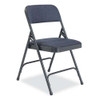 2200 Series Fabric Dual-hinge Folding Chair, Supports 500 Lb, Royal Blue Sea, Royal Blue Back, Charcoal-blue Base, 4/carton 2200 Series Fabric Dual-hinge Folding Chair, Supports 500 Lb, Royal Blue Sea, Royal Blue Back, Charcoal-blue Base, 4/carton