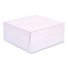 Bakery Boxes, Standard, 9 X 9 X 4, White, Paper, 200/carton Bakery Boxes, Standard, 9 X 9 X 4, White, Paper, 200/carton