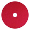 Buffing Pads, 16" Diameter, Red, 5/carton Buffing Pads, 16" Diameter, Red, 5/carton