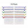 Poly Travel Pouch Set, 13.19" X 10.44", Assorted Colors, 10/pack Poly Travel Pouch Set, 13.19" X 10.44", Assorted Colors, 10/pack