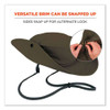 Chill-its 8936 Lightweight Mesh Paneling Ranger Hat, Large/x-large, Olive Chill-its 8936 Lightweight Mesh Paneling Ranger Hat, Large/x-large, Olive