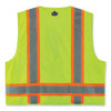 Glowear 8248z Class 2 Two-tone Surveyors Zipper Vest, Polyester, Small/medium, Lime Glowear 8248z Class 2 Two-tone Surveyors Zipper Vest, Polyester, Small/medium, Lime