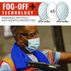 Skullerz Vali Anti-scratch/enhanced Anti-fog Safety Glasses, Matte Black Frameless, Clear Polycarbonate Lens Skullerz Vali Anti-scratch/enhanced Anti-fog Safety Glasses, Matte Black Frameless, Clear Polycarbonate Lens