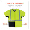 Glowear 8283bk Class 2 Lightweight Performance Hi-vis T-shirt, Polyester, X-large, Lime Glowear 8283bk Class 2 Lightweight Performance Hi-vis T-shirt, Polyester, X-large, Lime