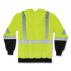 Glowear 8372 Zipup Hivis Class 3 Zip Hooded Sweatshirt With Black Bottom, Polar Fleece, Lime, X-large Glowear 8372 Zipup Hivis Class 3 Zip Hooded Sweatshirt With Black Bottom, Polar Fleece, Lime, X-large