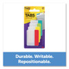 2" Angled Tabs, 1/5-cut Tabs, Assorted Colors, 2" Wide, 24/pack