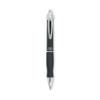 Gr8 Gel Pen, Retractable, Medium 0.7 Mm, Black Ink, Black/silver Barrel, 12/pack Gr8 Gel Pen, Retractable, Medium 0.7 Mm, Black Ink, Black/silver Barrel, 12/pack