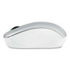 Silent Wireless Blue Led Mouse, 2.4 Ghz Frequency/32.8 Ft Wireless Range, Left/right Hand Use, Silver Silent Wireless Blue Led Mouse, 2.4 Ghz Frequency/32.8 Ft Wireless Range, Left/right Hand Use, Silver