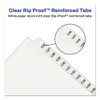 Preprinted Legal Exhibit Side Tab Index Dividers, Avery Style, 11-tab, 1 To 10, 11 X 8.5, White, 1 Set Preprinted Legal Exhibit Side Tab Index Dividers, Avery Style, 11-tab, 1 To 10, 11 X 8.5, White, 1 Set