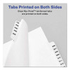 Preprinted Legal Exhibit Side Tab Index Dividers, Avery Style, 11-tab, 1 To 10, 11 X 8.5, White, 1 Set Preprinted Legal Exhibit Side Tab Index Dividers, Avery Style, 11-tab, 1 To 10, 11 X 8.5, White, 1 Set
