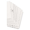 Preprinted Legal Exhibit Side Tab Index Dividers, Avery Style, 11-tab, 1 To 10, 11 X 8.5, White, 1 Set Preprinted Legal Exhibit Side Tab Index Dividers, Avery Style, 11-tab, 1 To 10, 11 X 8.5, White, 1 Set