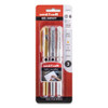 Impact Bold Gel Pen, Stick, Bold 1 Mm, Assorted Marvelous Metallics Ink And Barrel Colors, 3/pack