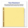 Insertable Big Tab Dividers, 5-tab, Letter, 24 Sets Insertable Big Tab Dividers, 5-tab, Letter, 24 Sets
