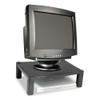 Single-level Monitor Stand, 17" X 13.25" X 3" To 6.5", Black, Supports 50 Lbs Single-level Monitor Stand, 17" X 13.25" X 3" To 6.5", Black, Supports 50 Lbs