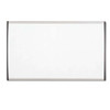 Magnetic Dry-erase Board, Steel, 18 X 30, White Surface, Silver Aluminum Frame