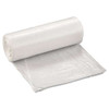 Low-density Commercial Can Liners, 10 Gal, 0.35 Mil, 24" X 24", Clear, 1,000/carton Low-density Commercial Can Liners, 10 Gal, 0.35 Mil, 24" X 24", Clear, 1,000/carton