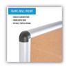 Slim-line Enclosed Cork Bulletin Board, 47 X 38, Aluminum Case Slim-line Enclosed Cork Bulletin Board, 47 X 38, Aluminum Case
