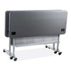 Flip-n-store Training Table, Rectangular, 24 X 60 X 29.5, Charcoal Gray Flip-n-store Training Table, Rectangular, 24 X 60 X 29.5, Charcoal Gray