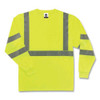 Glowear 8391 Class 3 Hi-vis Long Sleeve Shirt, Polyester, Lime, 4x-large Glowear 8391 Class 3 Hi-vis Long Sleeve Shirt, Polyester, Lime, 4x-large