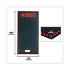 Proflex 390 Xl Foam Kneeling Pad, 1", X-large, Black