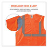 Glowear 8215ba Class 2 Economy Breakaway Mesh Vest, Polyester, X-small, Orange Glowear 8215ba Class 2 Economy Breakaway Mesh Vest, Polyester, X-small, Orange