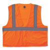 Glowear 8210z Class 2 Economy Mesh Vest, Polyester, Orange, X-small