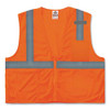 Glowear 8210z Class 2 Economy Mesh Vest, Polyester, Orange, X-small