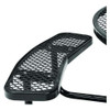 Expanded Steel Picnic Table, Round, 46" Dia X 29.5"h, Black Top, Black Base/legs Expanded Steel Picnic Table, Round, 46" Dia X 29.5"h, Black Top, Black Base/legs