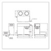 Axiom 15-3 12-cup Low Profile Automatic Coffee Brewer, Gray/stainless Steel Axiom 15-3 12-cup Low Profile Automatic Coffee Brewer, Gray/stainless Steel