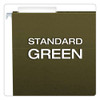 Standard Green Hanging Folders, Legal Size, 1/3-cut Tab, Standard Green, 25/box Standard Green Hanging Folders, Legal Size, 1/3-cut Tab, Standard Green, 25/box