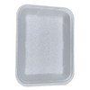 Meat Trays, #4d, 9.47 X 7.12 X 1.32, White, Foam, 500/carton Meat Trays, #4d, 9.47 X 7.12 X 1.32, White, Foam, 500/carton