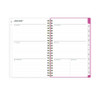 Fly By Frosted Weekly/monthly Planner, Butterflies Artwork, 8 X 5, Blush/pink Cover, 12-month (jan To Dec): 2025 Fly By Frosted Weekly/monthly Planner, Butterflies Artwork, 8 X 5, Blush/pink Cover, 12-month (jan To Dec): 2025