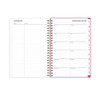 Fly By Frosted Weekly/monthly Planner, Butterflies Artwork, 8 X 5, Blush/pink Cover, 12-month (jan To Dec): 2025 Fly By Frosted Weekly/monthly Planner, Butterflies Artwork, 8 X 5, Blush/pink Cover, 12-month (jan To Dec): 2025
