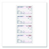 Money/rent Receipt Book, Two-part Carbonless, 4.75 X 2.75, 200 Forms Total