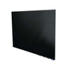 Aria Low-profile Frameless Magnetic Glassboard, 48" X 36", Black Surface Aria Low-profile Frameless Magnetic Glassboard, 48" X 36", Black Surface