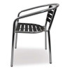 Pinzon Series Chairs, Support Up To 300 Lb, 18" Seat Height, Black/silver Seat, Black/silver Back, Silver Base Pinzon Series Chairs, Support Up To 300 Lb, 18" Seat Height, Black/silver Seat, Black/silver Back, Silver Base