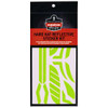 Skullerz 8961 Reflective Hard Hat And Safety Helmet Sticker Kit, 18 Assorted Stickers, Yellow