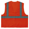 Glowear 8205hl-eco Class 2 Recycled Hi-vis Vest, Mesh, Polyester, Small/medium, Orange Glowear 8205hl-eco Class 2 Recycled Hi-vis Vest, Mesh, Polyester, Small/medium, Orange
