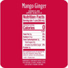 Zero Sugar Naturally Sweetened Energy Drink, Mango Ginger, 12 Oz Can, 12/carton