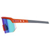 Skullerz Aegir-afaspm Anti-scratch And Enhanced Anti-fog Safety Glasses, Orange Frame, Blue Mirror Polycarb Lens Skullerz Aegir-afaspm Anti-scratch And Enhanced Anti-fog Safety Glasses, Orange Frame, Blue Mirror Polycarb Lens