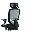 Alera Minerva Ergonomic Mesh Swivel Task Chair, Support Up To 275lb, 17.24 To 20.98 Seat Height, Black Seat/back, Silver Base Alera Minerva Ergonomic Mesh Swivel Task Chair, Support Up To 275lb, 17.24 To 20.98 Seat Height, Black Seat/back, Silver Base