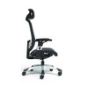 Alera Minerva Ergonomic Mesh Swivel Task Chair, Support Up To 275lb, 17.24 To 20.98 Seat Height, Black Seat/back, Silver Base Alera Minerva Ergonomic Mesh Swivel Task Chair, Support Up To 275lb, 17.24 To 20.98 Seat Height, Black Seat/back, Silver Base