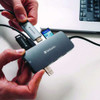 Usb-c Pro Multiport Hub9 Port, Gray Usb-c Pro Multiport Hub9 Port, Gray