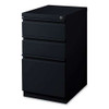 Full-width Pull 20 Deep Mobile Pedestal File, 3-drawer: Box/box/file, Letter, Black, 15 X 19.88 X 27.75 Full-width Pull 20 Deep Mobile Pedestal File, 3-drawer: Box/box/file, Letter, Black, 15 X 19.88 X 27.75